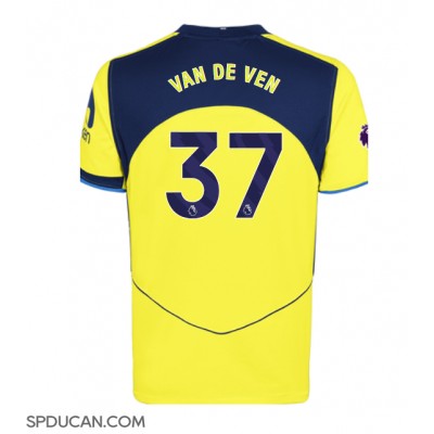 Muški Nogometni Dres Tottenham Hotspur Micky van de Ven #37 Rezervni 2025-26 Kratak Rukav Muški Nogometni Dres Tottenham Hotspur Micky van de Ven #37 Rezervni 2025-26 Kratak Rukav